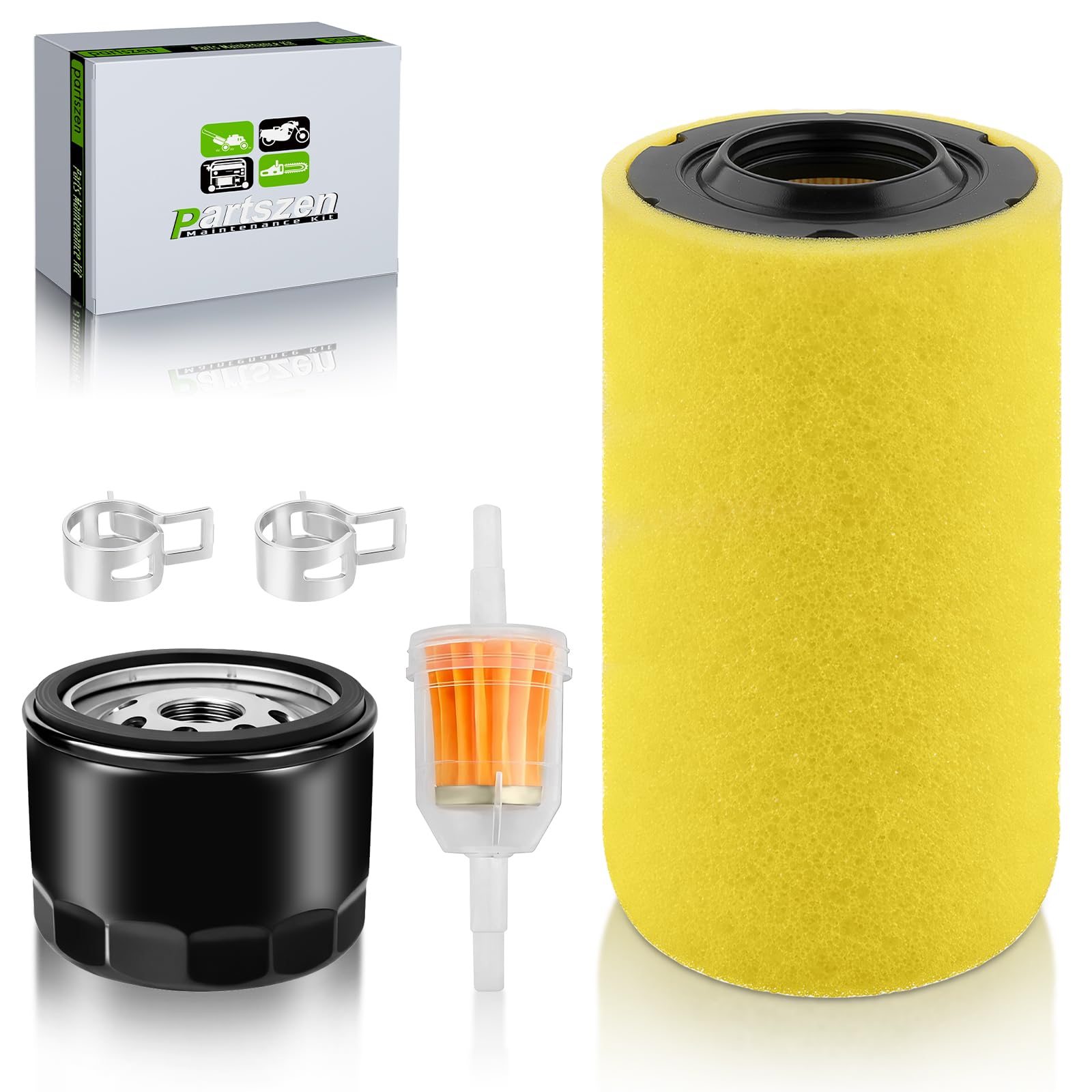 Amazon.com: partszen YT3000 Pre Air Fuel Oil Filter for Craftsman